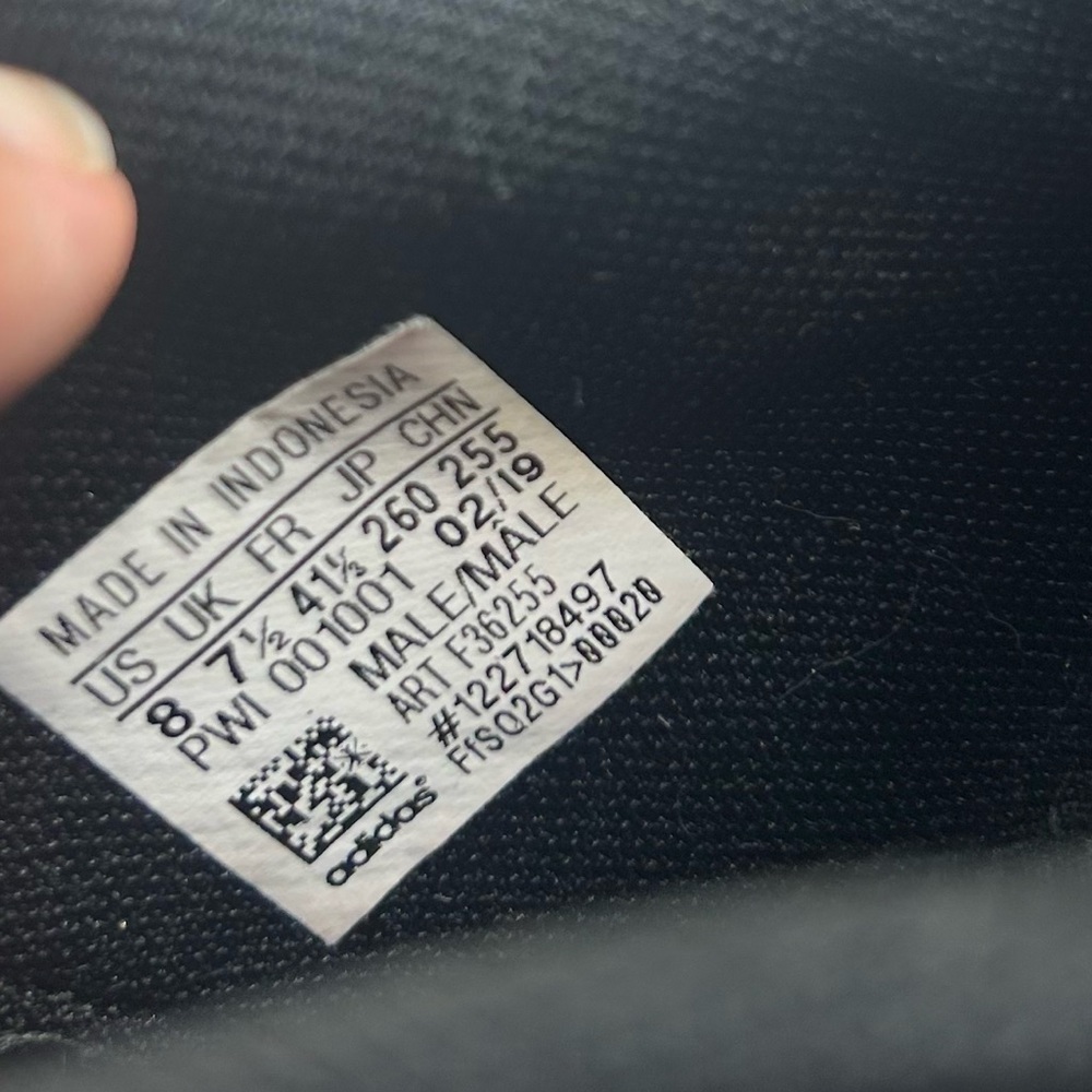 Adidas Black Sneakers - Picture 9 of 9